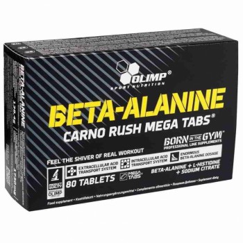 Beta-Alanine Carno Rush Mega Tabs 80 таб