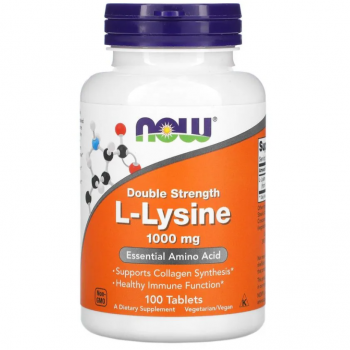 Now L-Lysine 1000 мг 100 таб