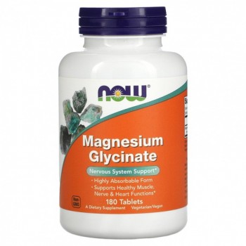 NOW Magnesium Glycinate 180 таб