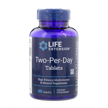 Life Extension Two-Per-Day 60 капс