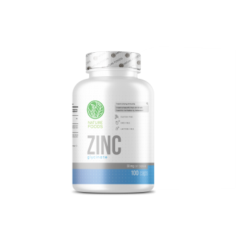 Nature Foods Zinc Glycinate 30 мг 100 капс