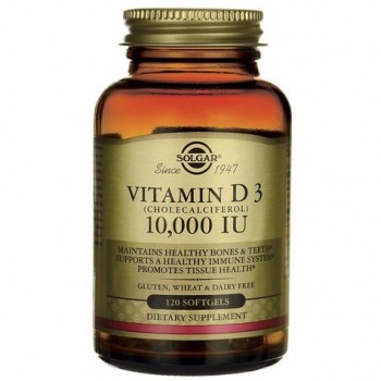 Solgar Vitamin D3 10000 IU 120 капс