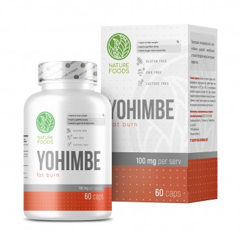 Nature Foods Yohimbe extract 100mg 60 капс