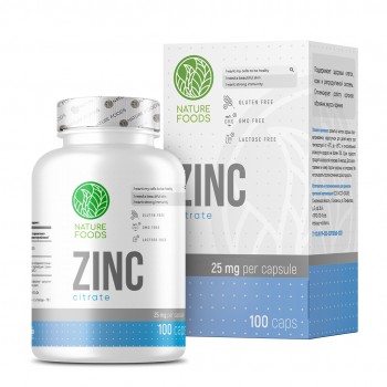 Nature Foods Zinc Citrate 100 капс