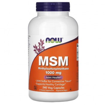 NOW MSM 1000mg 240 caps