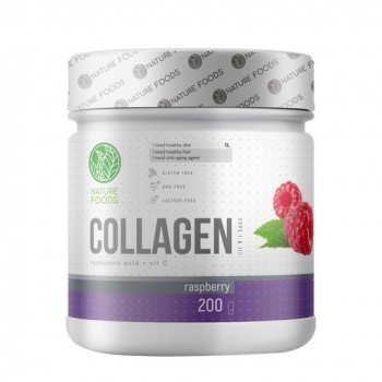 Nature Foods Collagen + Hyaluronic acid + Vit C 200g