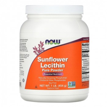 NOW SUNFLOWER LECITHIN POWDER 1 LB